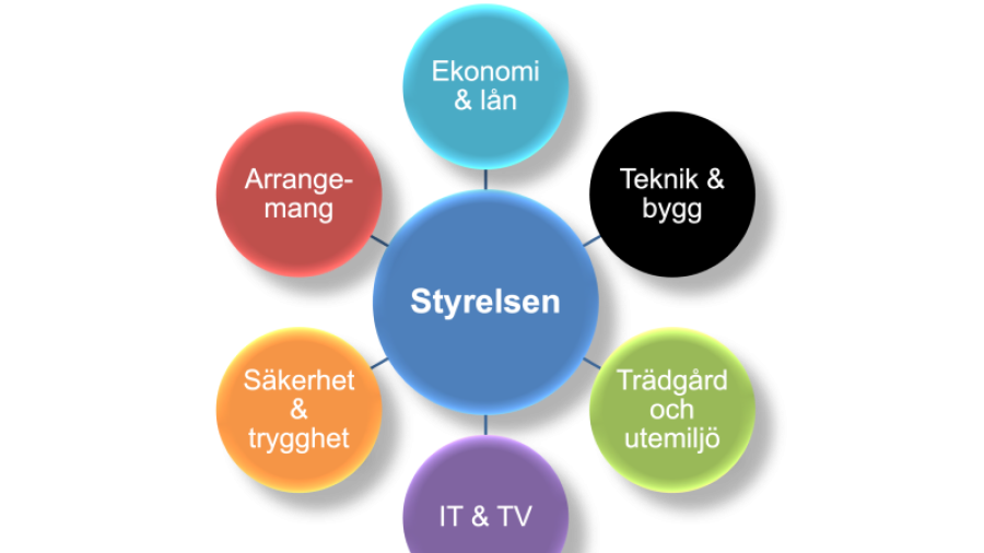 Styrelsen och arbetsgrupper